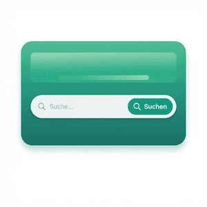 Suche Widget